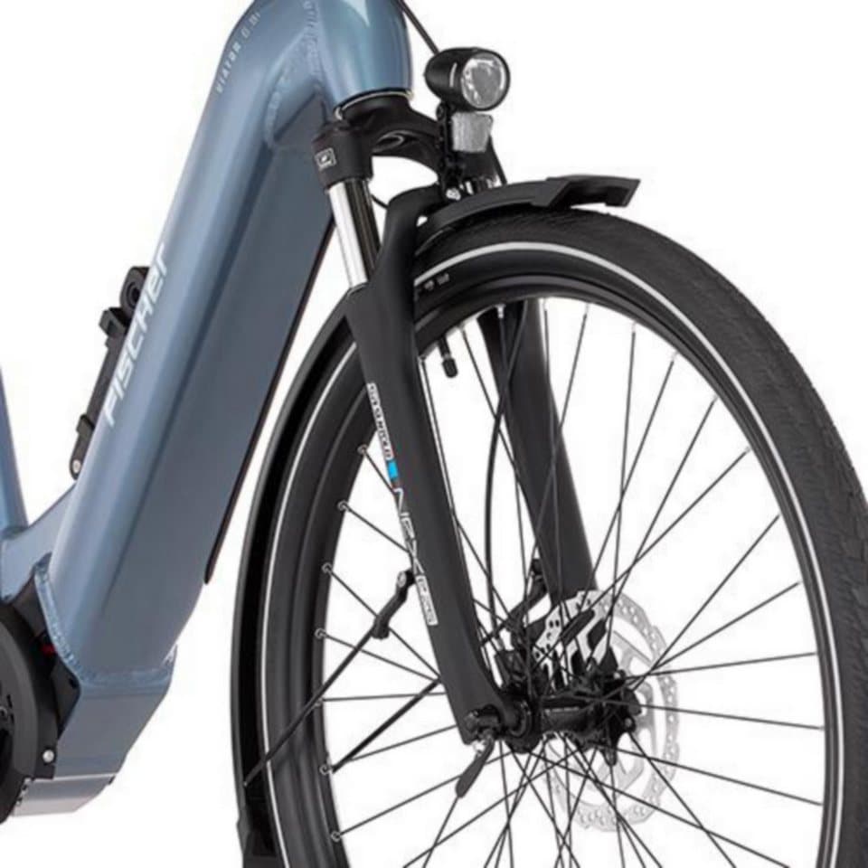 FISCHER Fahrrad E-Bike Trekkingrad VIATOR 6.8I 711 ULTIMATE, 9 Gang Shimano Cues RD-U3020 Schaltwerk, Mittelmotor, 711 Wh - Thumbnail 7
