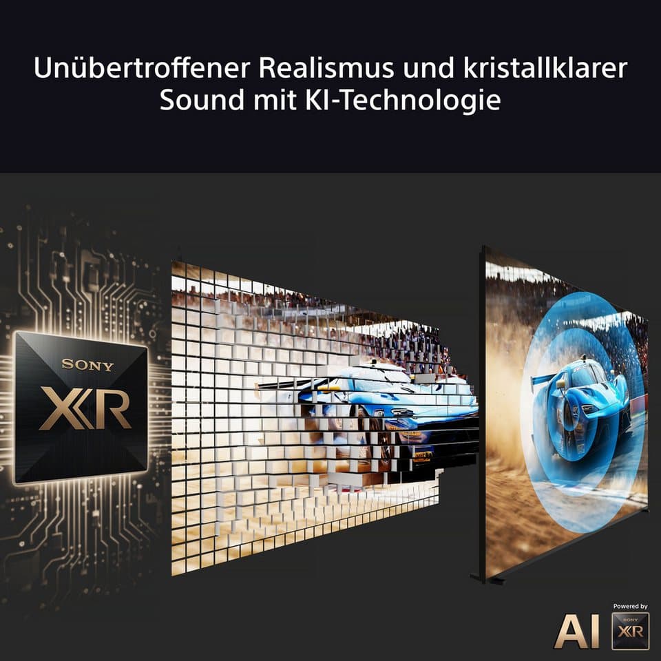 Sony K-65XR80 OLED-Fernseher (164 cm/65 Zoll, 4K Ultra HD, Smart-TV, Google TV, BRAVIA 8, 4K HDR, Dolby Vision & Atmos + Bar 8) - Thumbnail 23