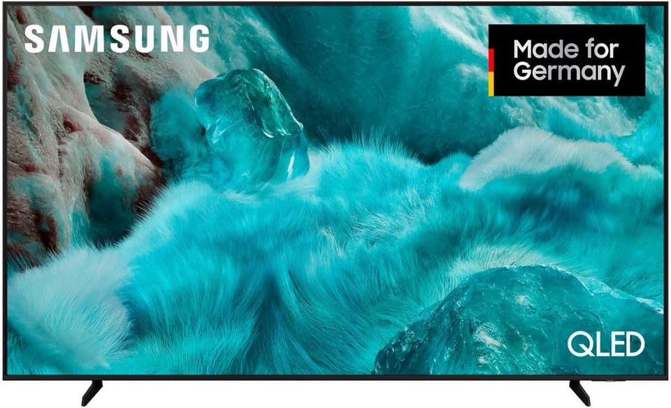 Samsung GQ65Q7F2AU QLED-Fernseher (163 cm/65 Zoll, 4K Ultra HD, Smart-TV, Quantum HDR, Knox Security, Art Store, 3D Sound, Gaming Hub, AI TV)
