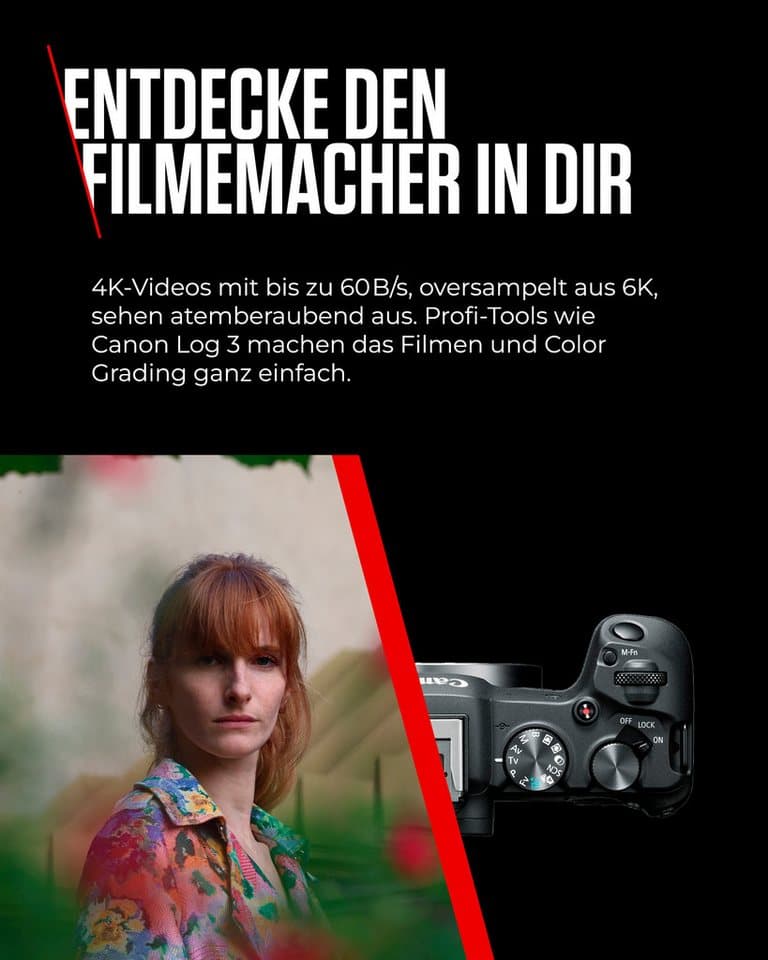 Canon EOS R8 + RF 24-50mm F4.5-6.3 IS STM Kit Systemkamera (RF 24-50mm F4.5-6.3 IS STM, 24,2 MP, Bluetooth, WLAN, verfügbar ab 17.04.23) - Thumbnail 15