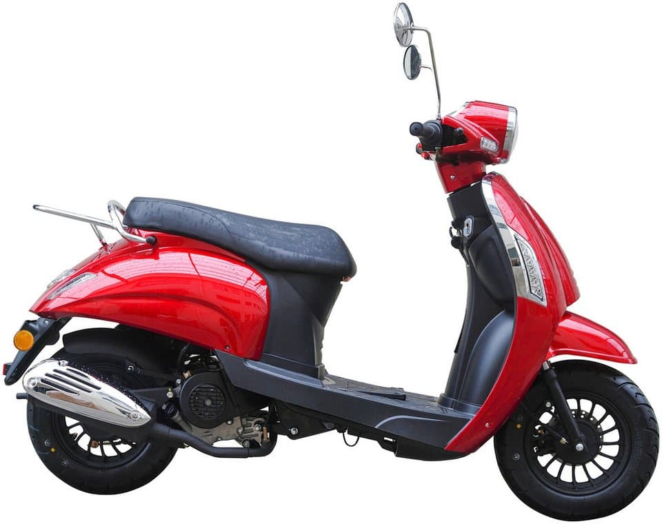 GT UNION Motorroller Massimo 45, 49,5 ccm, 45 km/h, Euro 5, Luftgekühlter Motor - Thumbnail 2