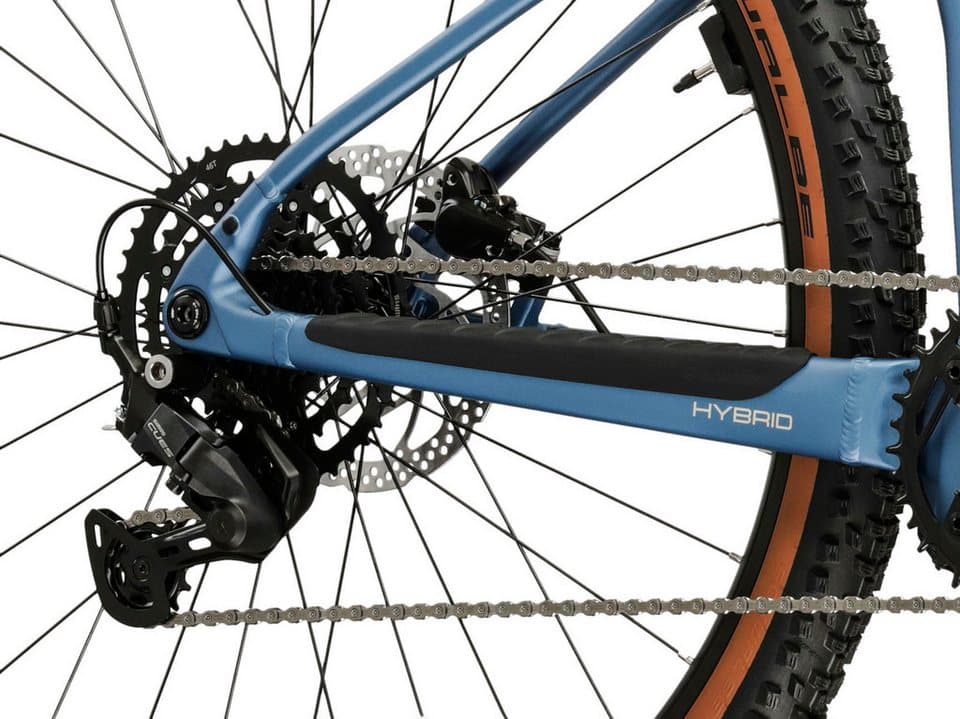 Kross E-Bike Mountainbike Influx Hybrid 2.0 16,7Ah / BOSCH 600 Wh 29" blau 9 Gänge 2026, 9 Gang Shimano CUES U4000 Schaltwerk, Kettenschaltung, Mittelmotor, 600 Wh, BOSCH PERFORMANCE LINE PX 36 V/250 W, Mittelmotor - Thumbnail 13