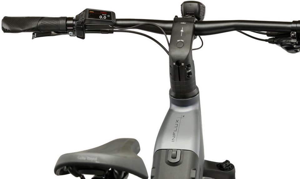 Kross E-Bike ATB Influx Hybrid SUV 2.0 16,7Ah / BOSCH 600 Wh 29" grau 9 Gänge 2026, 9 Gang Shimano CUES U4000 Schaltwerk, Kettenschaltung, Mittelmotor, 600 Wh, BOSCH PERFORMANCE LINE PX 36 V/250 W, Mittelmotor - Thumbnail 5