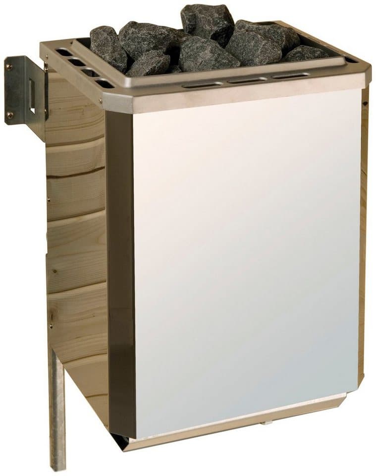 weka Sauna Varberg 3, BxTxH: 194 x 194 x 199 cm, 57 mm, 7,5 kW Ofen mit ext. Steuerung - Thumbnail 3