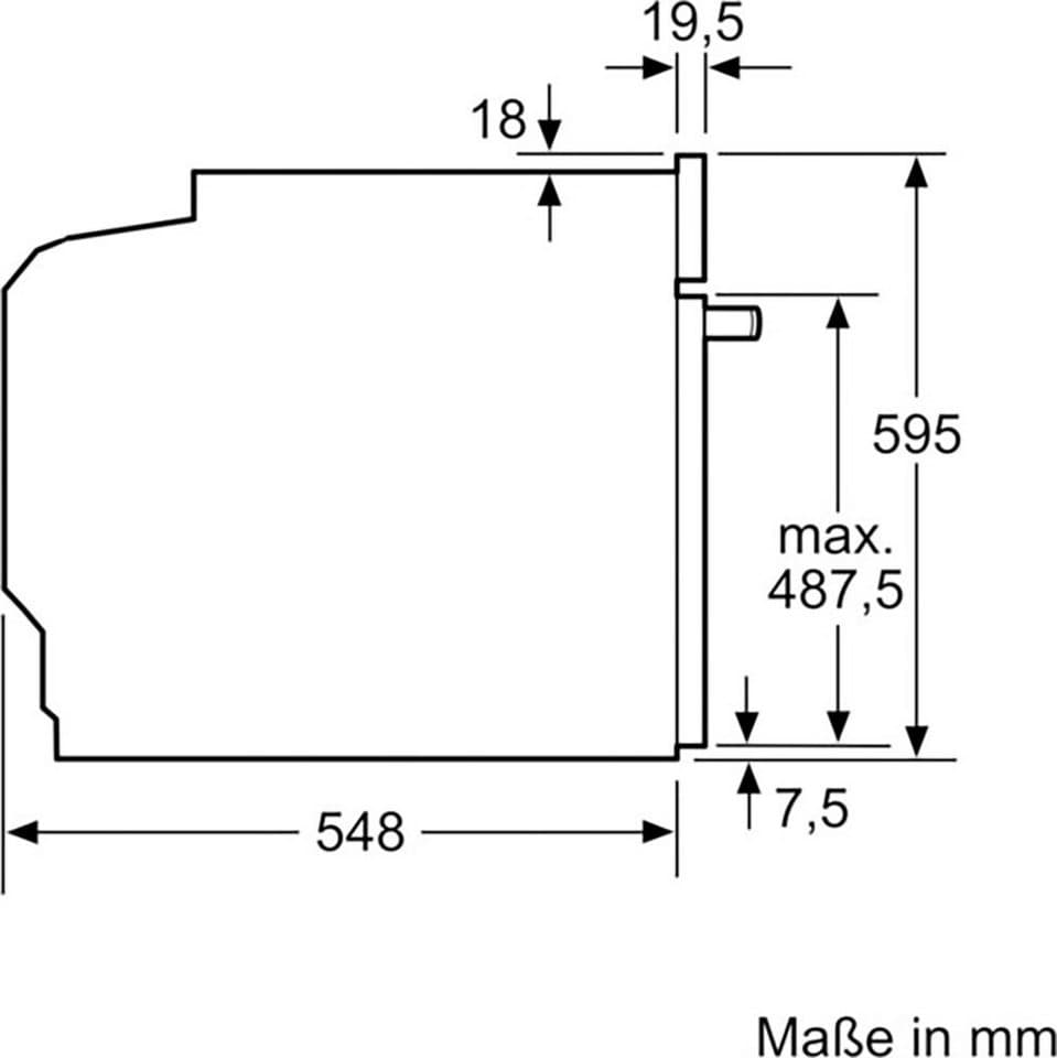 SIEMENS Pyrolyse Backofen iQ700 HB778G3B1, mit Teleskopauszug nachrüstbar, Pyrolyse-Selbstreinigung, cookControl Pro Funktion für automatische Gerichtzubereitungen - Thumbnail 12