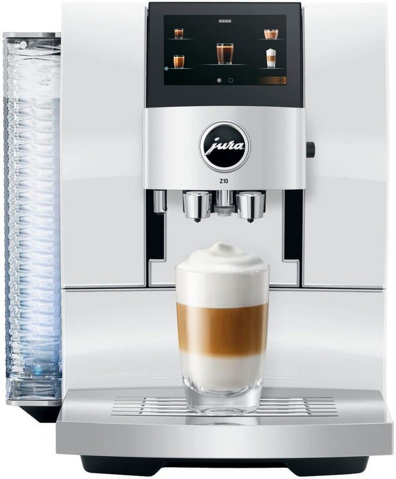 JURA Kaffeevollautomat 15410 Z10 Diamond White (EA), 51 Spezialitäten, Touch, Light & Cold Brew - Thumbnail 3