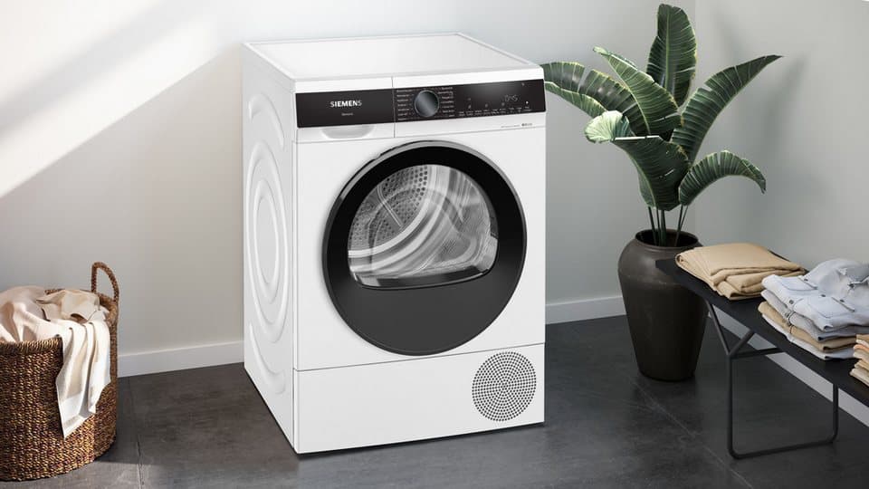 SIEMENS Wärmepumpentrockner iQ500 WQ45G2D00, Selbstreinigender Kondensator, Halbe Beladung, Reversierende Trommel - Thumbnail 8