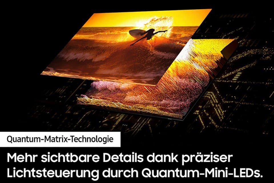 Samsung GQ50QN90DAT QLED Mini LED-Fernseher (125 cm/50 Zoll, 4K Ultra HD, Smart-TV, Neural Quantum 4K AI Gen2 Prozessor, Gaming Hub, bis zu 144Hz) - Thumbnail 7