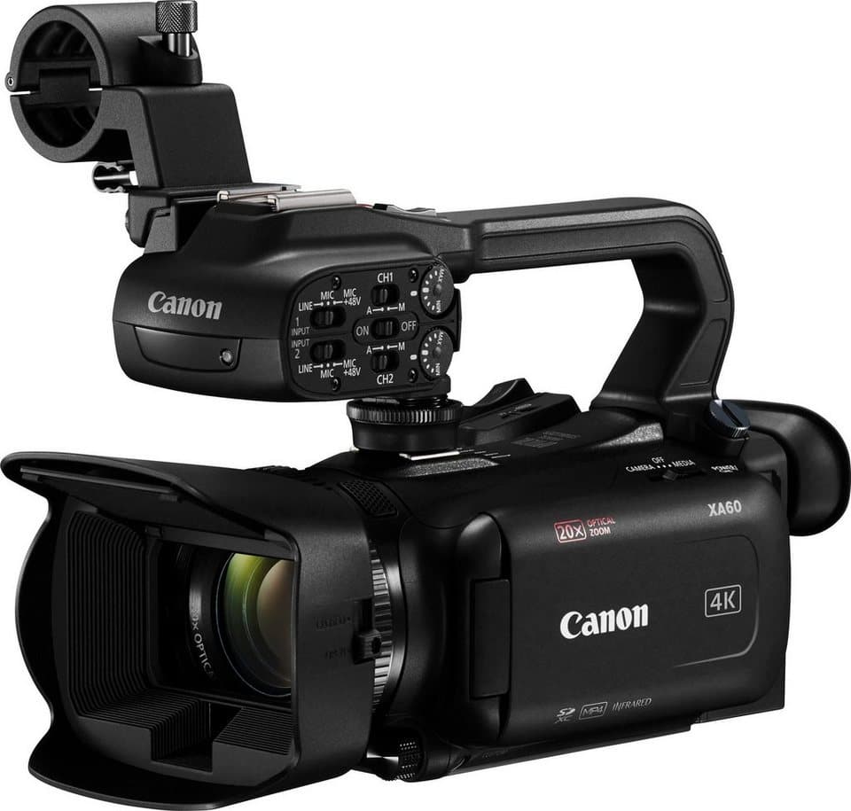Canon XA-60 Camcorder (4K Ultra HD, 20x opt. Zoom) - Thumbnail 2