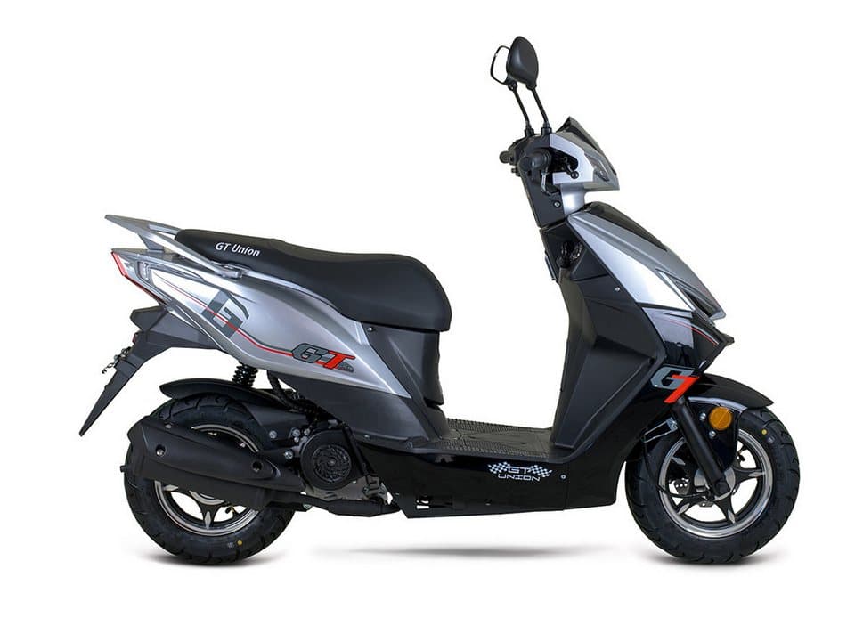 GT UNION Motorroller Sonic X 25, 49,6 ccm, 25 km/h, Euro 5, (Topcase in Hochglanz-Optik), Luftgekühlter Motor - Thumbnail 5