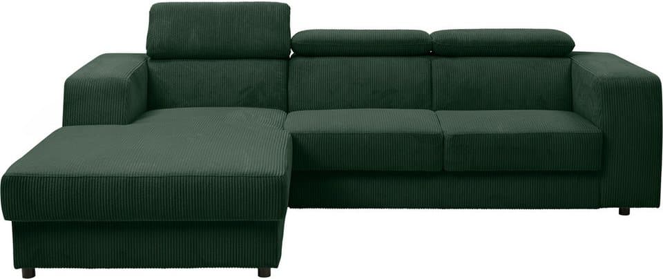 WERK2 Ecksofa Cherry, modernes Sofa mit Komfortfunktionen, Breite 270cm, L-Form, bequem, mit verstellbaren Kopfteilen, Schlaffunktion und Bettkasten - Thumbnail 2