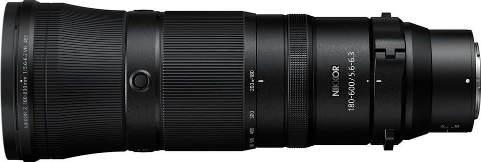 Nikon NIKKOR Z 180-600mm 1:5.6-6.3 VR für Z5,Z5II,Z6II,Z6III&Z f passendes Objektiv