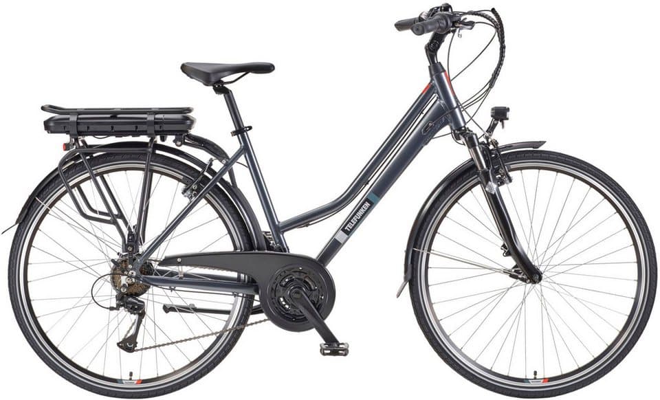 Telefunken E-Bike Trekkingrad E-Trekking Expedition XT485 Damen, 21 Gang Shimano Acera Schaltwerk, Kettenschaltung, Heckmotor, 536,5 Wh, Pedelec, Elektrofahrrad, Trekkingrad, Damen, innerhalb StVZO, 28 Zoll - Bild 1