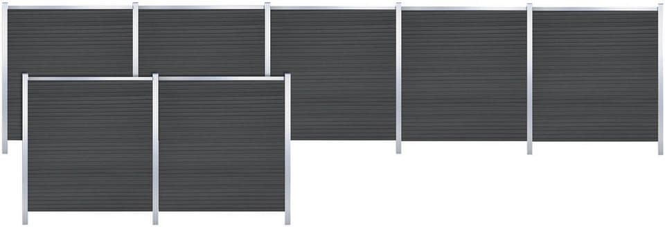 Tetzner & Jentzsch Sichtschutzelement WARREN 5, (Set), pflegeleicht, coextrudierte Oberfläche, Design-Oberfläche - Bild 1