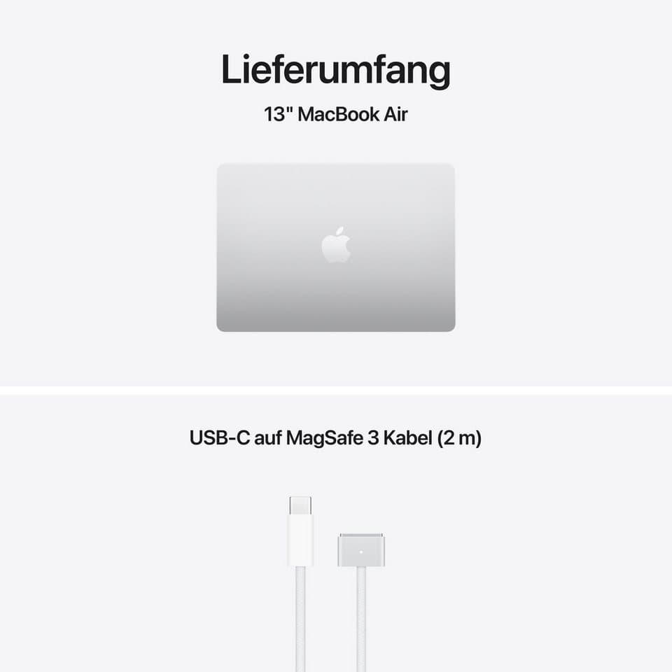 Apple MacBook Air 13" CTO Notebook (34,46 cm/13,6 Zoll, Apple M5, 10-Core GPU, 16 GB, 2000 GB SSD) - Thumbnail 9