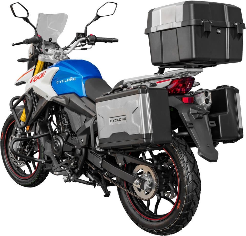 Cyclone Motorrad RX1 Pro, 125, E5+, Adventure, 124 ccm, 99 km/h, Euro 5+, 11 kW, 15 PS, ABS, 125er Adventure, digitales Cockpit - Thumbnail 5
