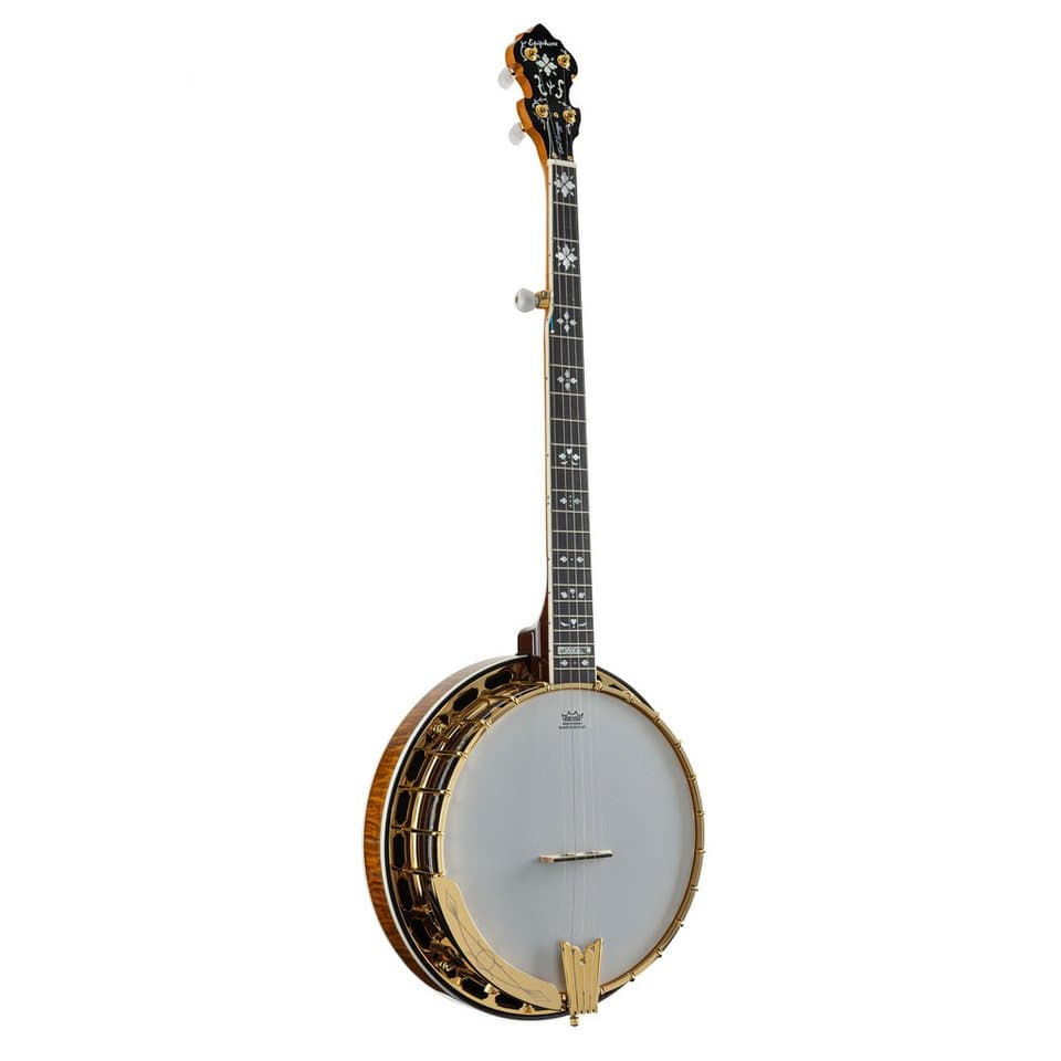 Epiphone Banjo, Diverse Saiteninstrumente, Banjos, Earl Scruggs Golden Deluxe Banjo - Banjo