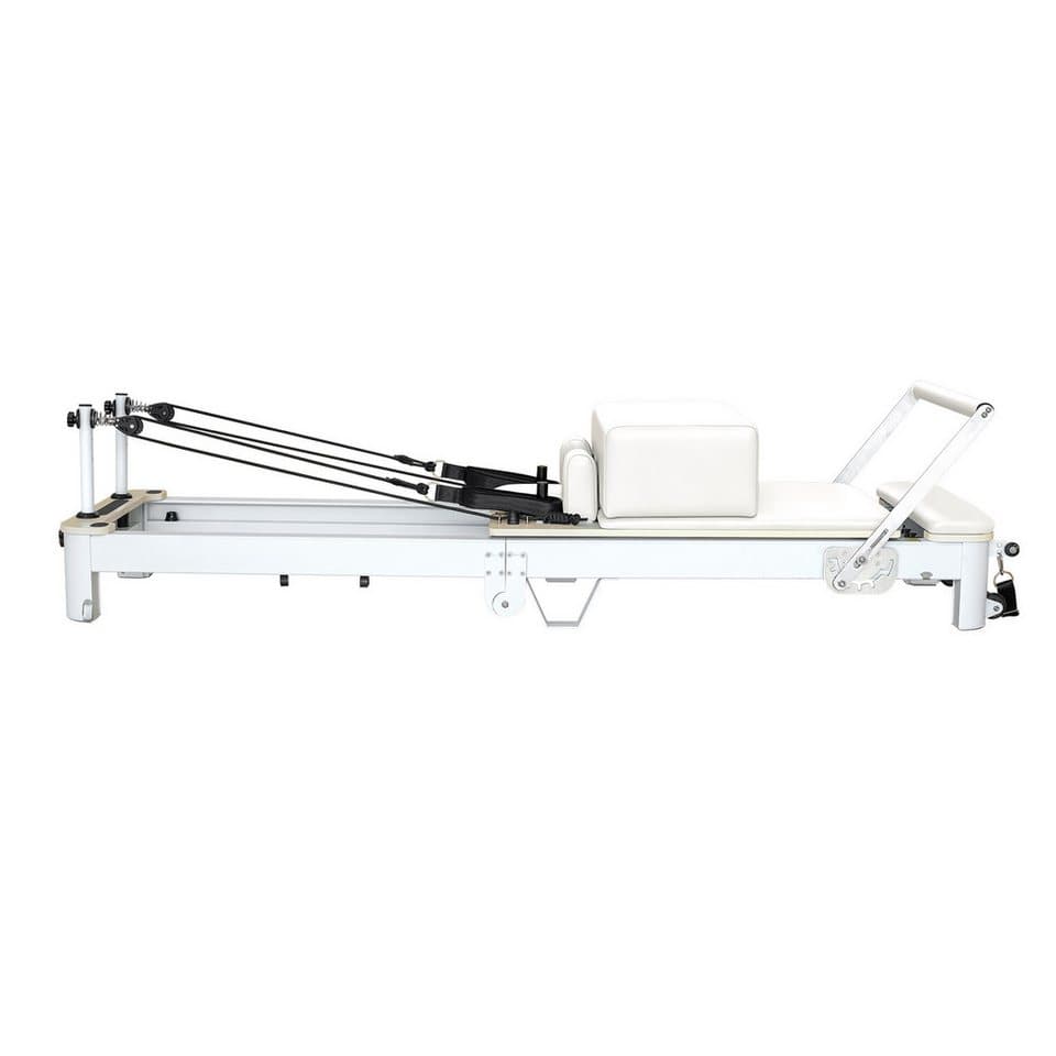 JASPORT Pilates-Reformer P78 aus Aluminiumlegierung, (Pilates Reformer, Sitzpolster, 6 Federn), Klappbares Design mit hochfester Aluminiumkonstruktion - Thumbnail 2