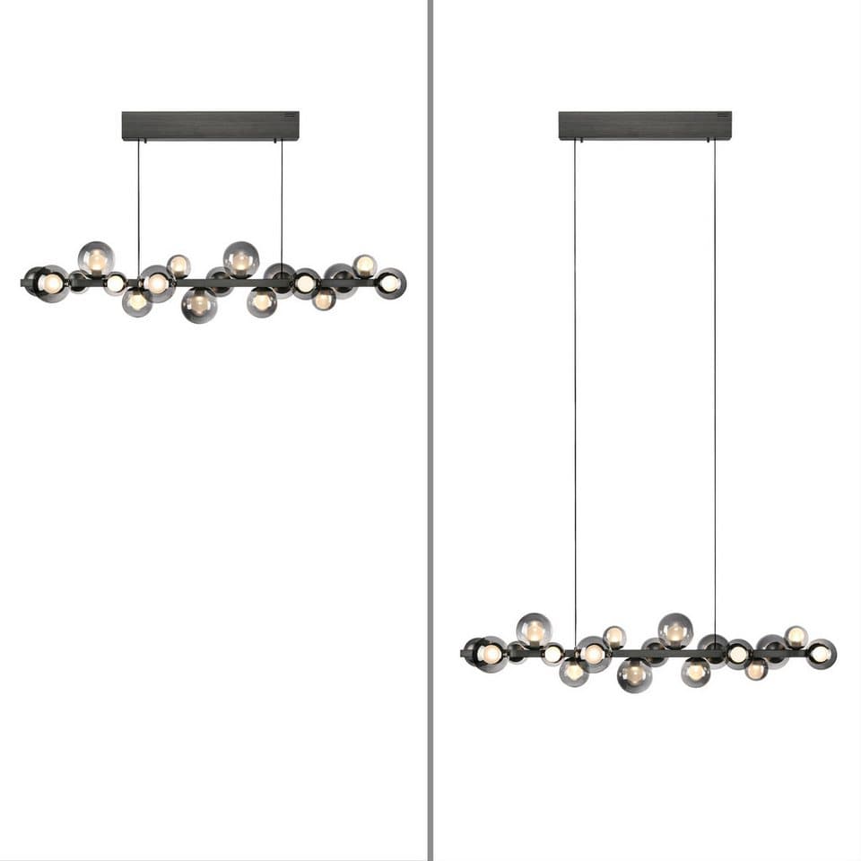 Neuhaus PURE LED Pendelleuchte PURE E-Popup, CCT - über Fernbedienung, LED fest integriert, warmweiß - kaltweiß, e-LIFT® Funktion, CCT, dimmbar über Fernbedienung - Thumbnail 3