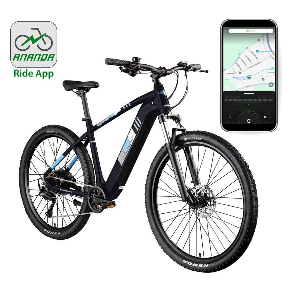 Zündapp E-Bike Mountainbike Z808, 10 Gang Shimano Deore RD-T6000 Schaltwerk, Kettenschaltung, Heckmotor, 550 Wh, Pedelec, Elektrofahrrad für Damen und Herren, MTB - Thumbnail 8