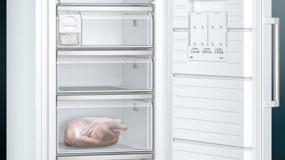 SIEMENS Gefrierschrank iQ500 GS58NAWCV, 191 cm hoch, 70 cm breit, Nie wieder Abtauen dank noFrost und bigBox für genügend Platz - Thumbnail 4