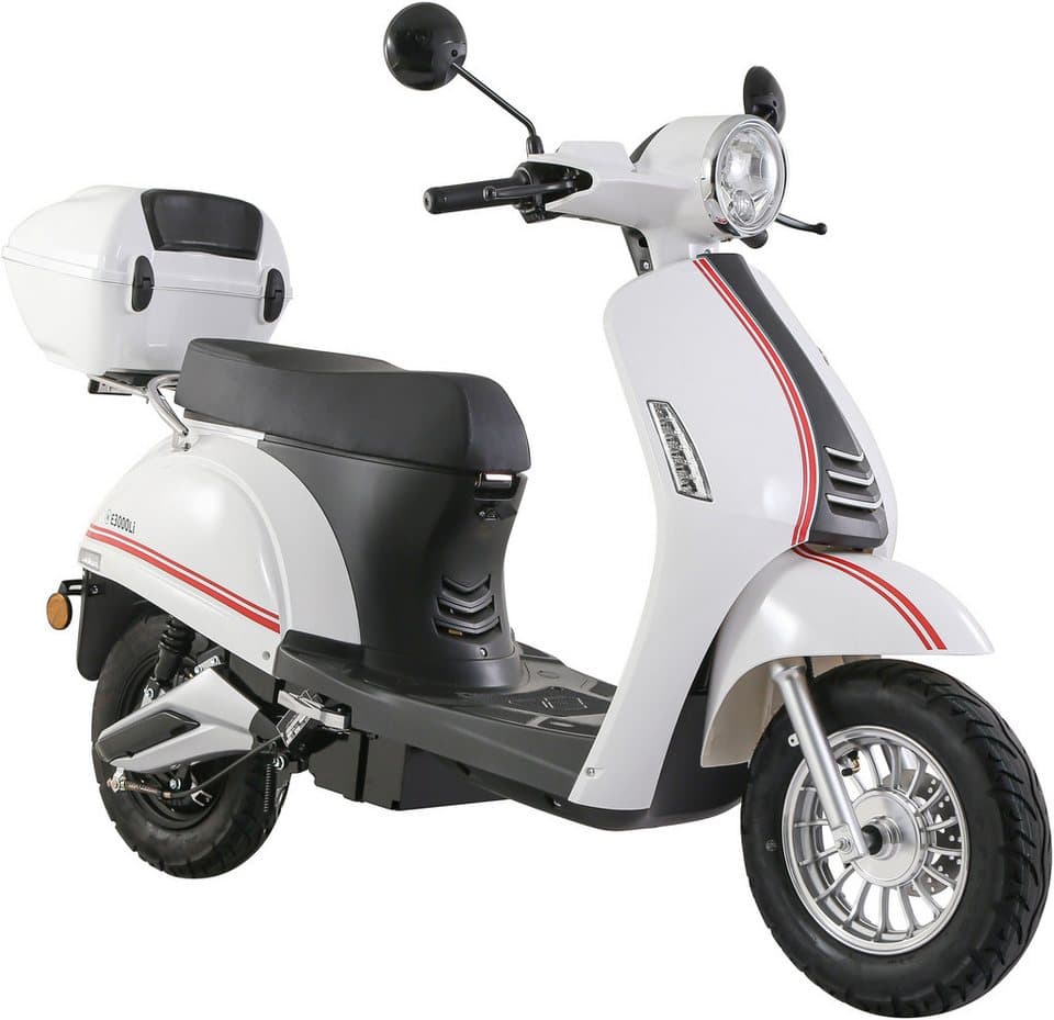 Luxxon E-Motorroller E3000Li, 45 km/h, bis zu 45 km Reichweite, Lithium-Ionen-Akku, mit Straßenzulassung - Bild 1