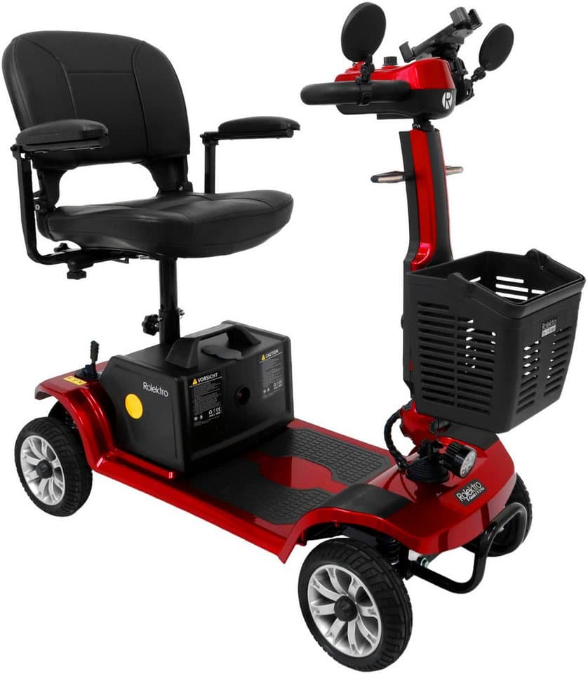 Rolektro Elektromobil E-Quad 6 V.3 Pro, Rot, 24V-20Ah Lithium-Akku, 300 Watt, 6 km/h - Bild 1