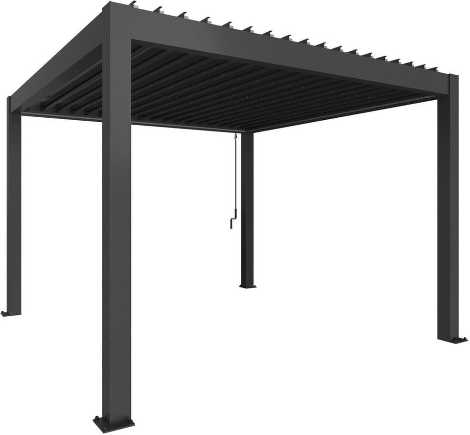 Biohort Pergola 3,5x3,5 m, verschiedene Farben, 367,5x367,5x264 cm, ausgezeichnet mit dem Red Dot Design Award - Bild 1
