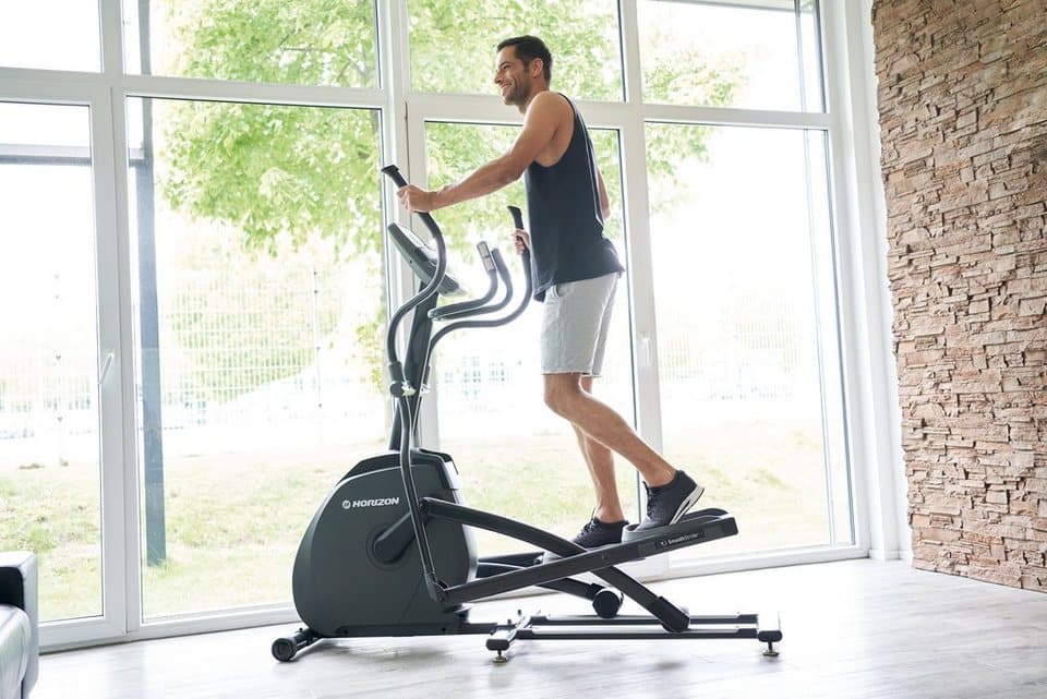 Horizon Fitness Ellipsentrainer Andes 2.0 (mit Tablet-Halterung und integr. Pulsempfänger), 136 kg max. Benutzergewicht, 16 Widerstandsstufen - Thumbnail 4