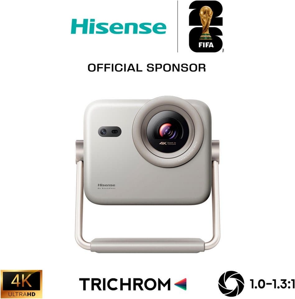 Hisense M2 PRO DLP-Beamer (1300 lm, 1000:1, 3840 x 2160 px, Hisense M2 PRO 4K UHD Laser Mini Projektor) - Bild 1