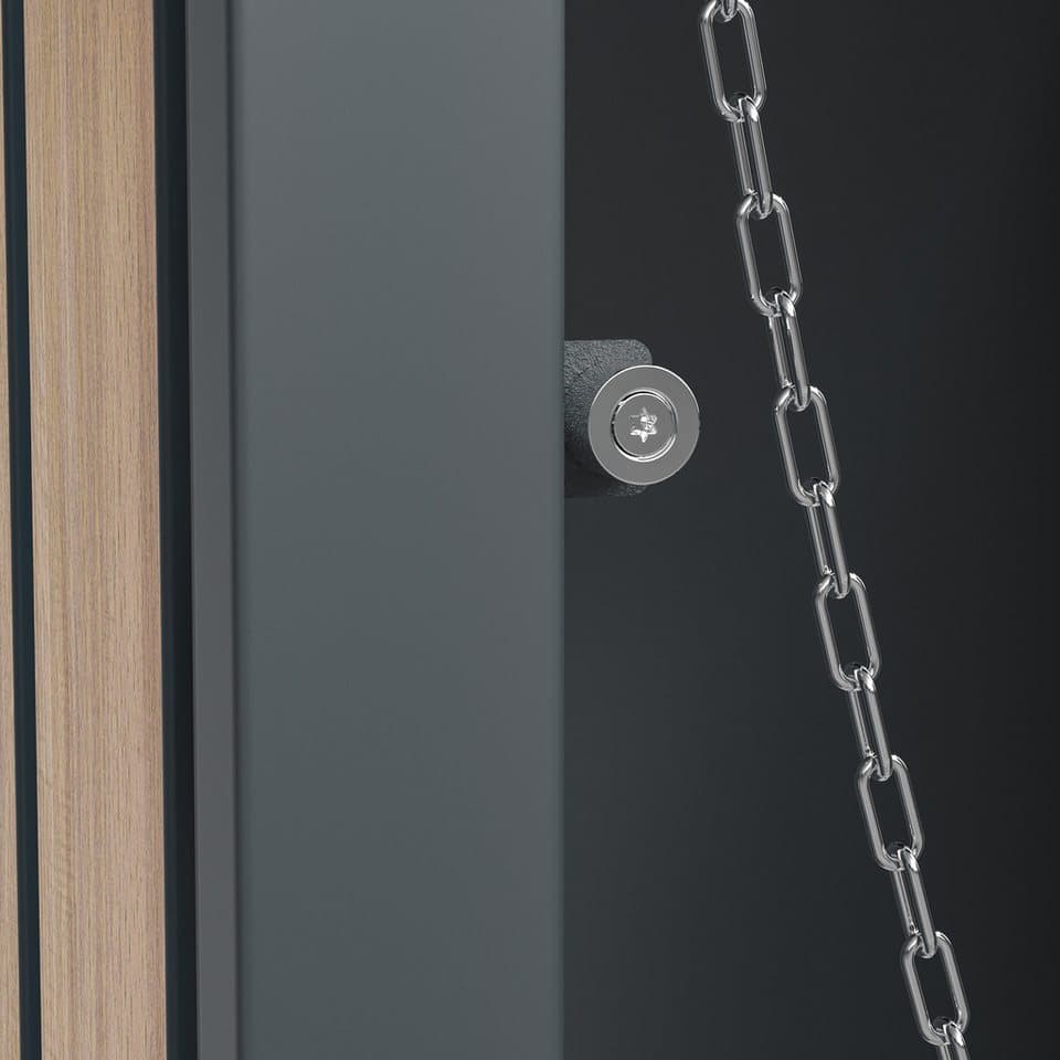 WESTMANN Mülltonnenbox Planta, Platz für 4 Mülltonnen je 240 L, BxHxT: 264x84x124,5 cm - Thumbnail 8