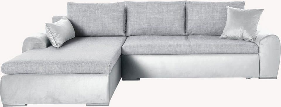 Home affaire Ecksofa Win L-Form, B: 285 cm - OTTO. Verlässliche Qualität., 2 Zierkissen, optional Schlaffunktion & Bettkasten - Thumbnail 2