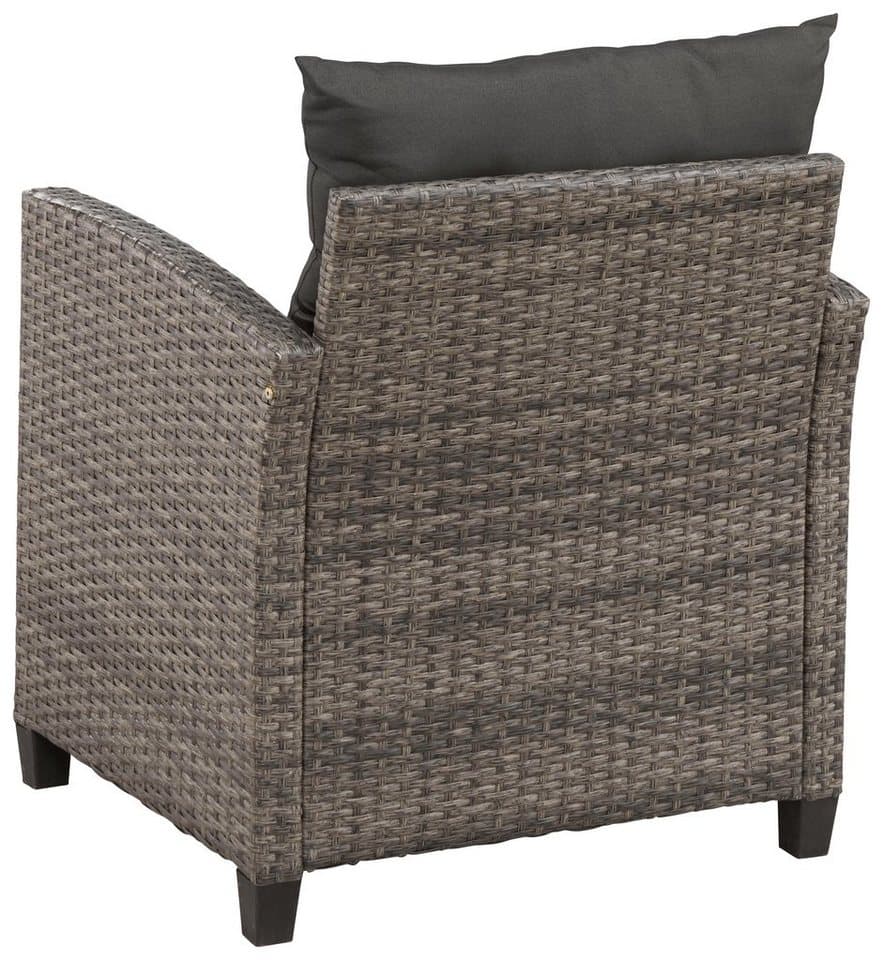 KONIFERA Gartenlounge-Set Keros Premium, (Set, 20-tlg., 2x 2er Sofa, 1x Ecke, 1x Sessel, 2x Hocker, 1x Tisch 145x75x67,5cm), Ecklounge, Polyrattan, Stahl, geeignet für 8 Personen, inkl. Auflagen - Thumbnail 15