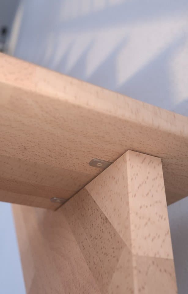 Starwood Raumspartreppe Holztreppe Lindos (Buche) in gerader Ausführung-100 cm-Holz-Holz - Thumbnail 3