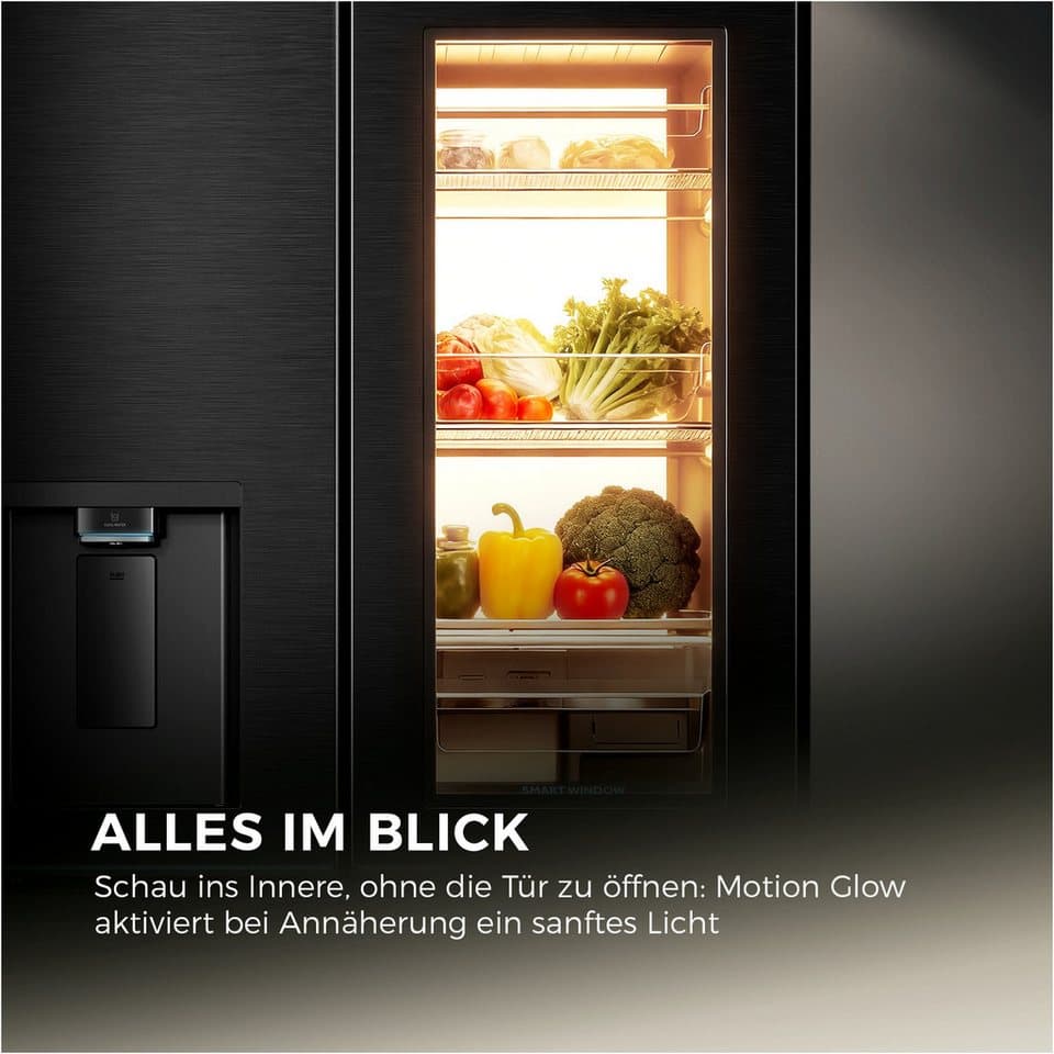 Haier Multi Door Horizon Collection HCW99F18DHMB, 182,5 cm hoch, 90,5 cm breit - Thumbnail 6