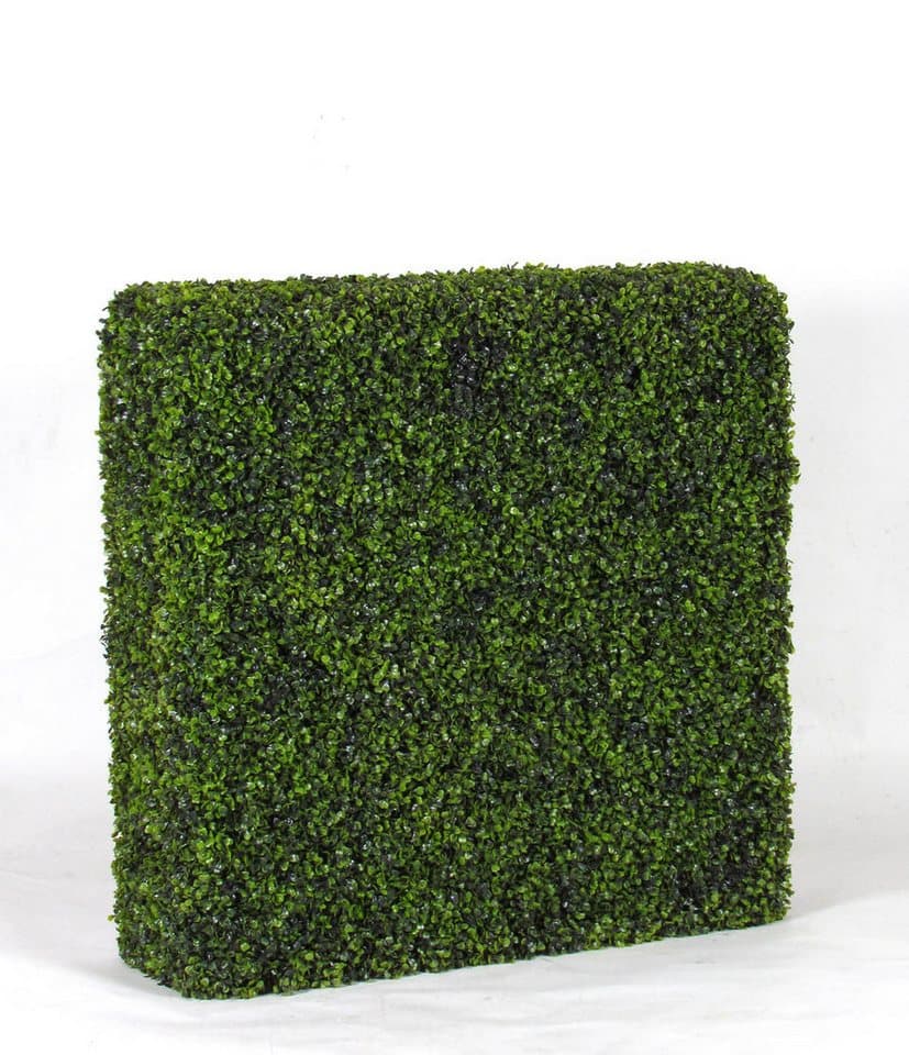 Kunsthecke Künstliche Buchsbaum Hecke Heinz, crossdoor, 100x34x100cm Buchsbaum, artplants