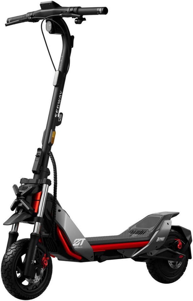 Segway E-Scooter Segway ZT3 Pro D, 20 km/h, (Vollfederung, 120kg Tragfähigkeit, 25% Steigung, Apple FindMy), Ninebot E-Scooter, mit Straßenzulassung, bis zu 70 km Reichweite