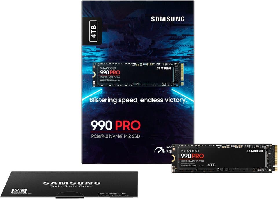 Samsung 990 PRO NVMe™ M.2 interne SSD (4TB) 7450 MB/S Lesegeschwindigkeit, 6900 MB/S Schreibgeschwindigkeit - Thumbnail 9