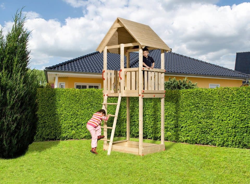 weka Spielturm Tabaluga Drachenturm mit Satteldach, BxTxH: 150x165x331 cm - Thumbnail 2