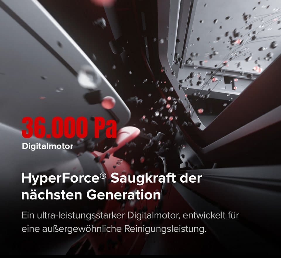 Roborock Saugroboter mit Wischfunktion Saros 20X mit 36.000 Pa Saugkraft & hohem Wischdruck, 65 W, beutellos, Mop-Abnahme, überwindet 8,8cm hohe Schwellen, StarSight2.0 Navigation - Thumbnail 8