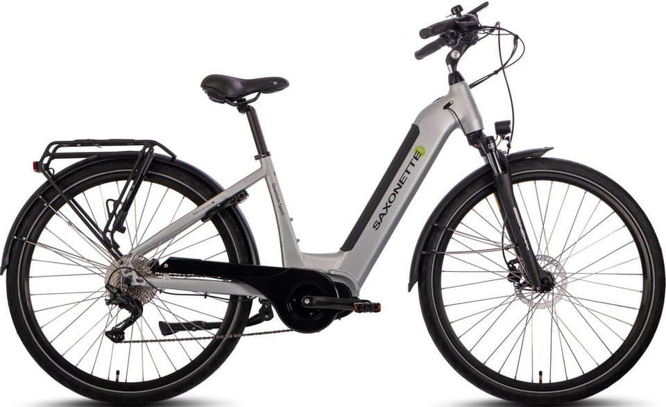 SAXONETTE E-Bike Trekkingrad Quantum Sport Wave, 10 Gang Shimano, Kettenschaltung, Mittelmotor, 540 Wh, Pedelec, Elektrofahrrad für Damen u. Herren - Bild 1