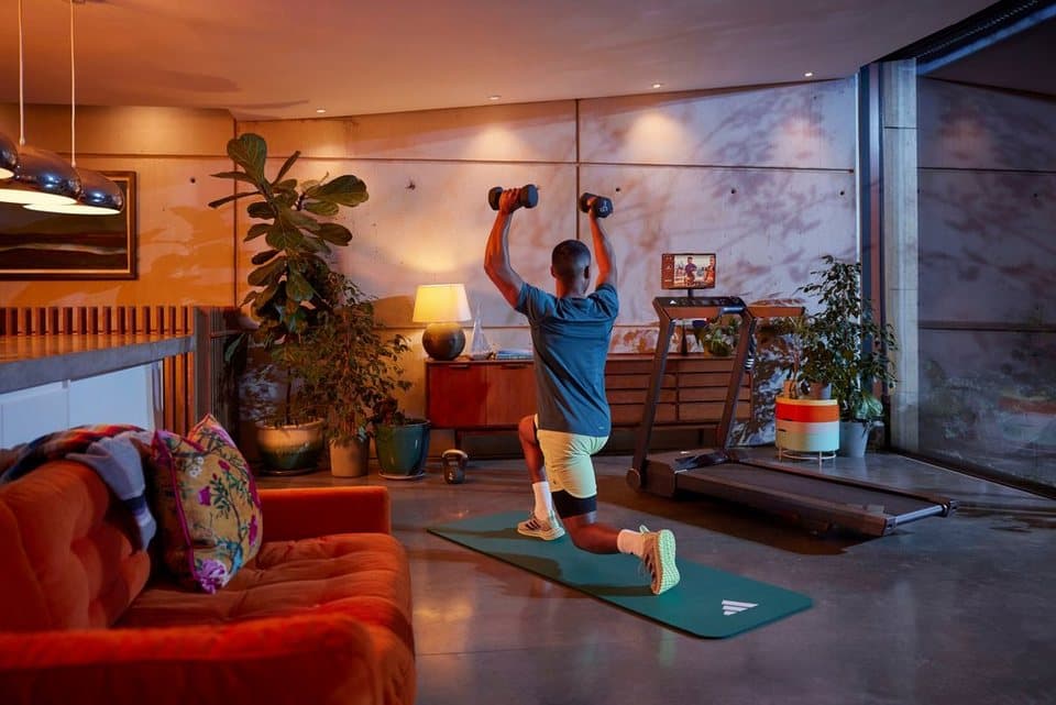 adidas Performance Laufband T-24c (mit Bluetooth und App-Funktion), bis max. 18 km/h, klappbar, mit Steigung, 110 kg max. Benutzergewicht - Thumbnail 40