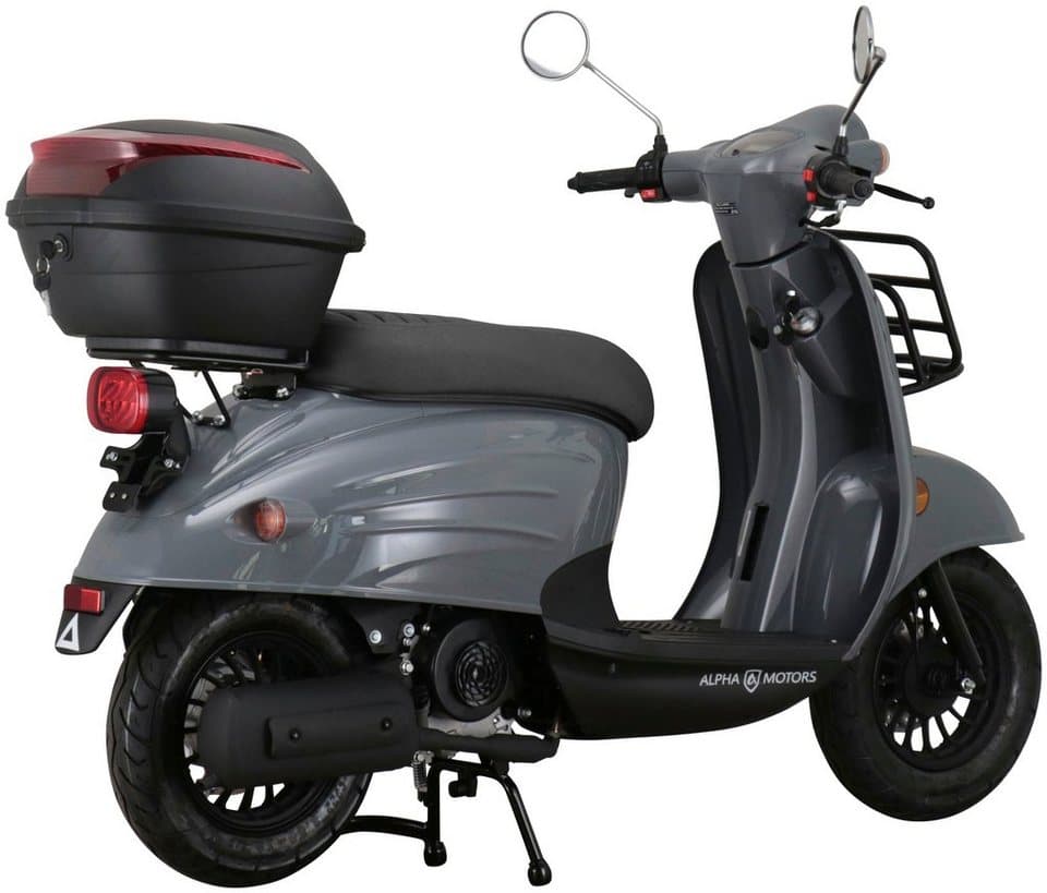 Alpha Motors Motorroller Adria, 50 ccm, 45 km/h, Euro 5, (Set, inkl. Topcase), mit Lenkerschloss - Thumbnail 7