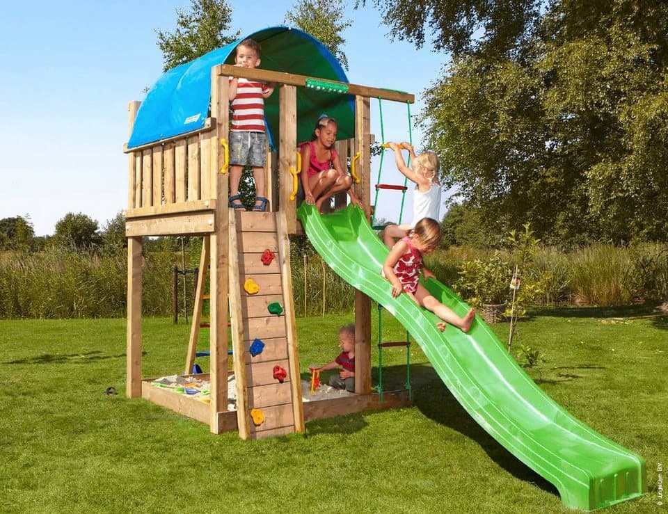 Jungle Gym Spielturm Jungle Villa, BxTxH: 170x392x274 cm - Bild 1