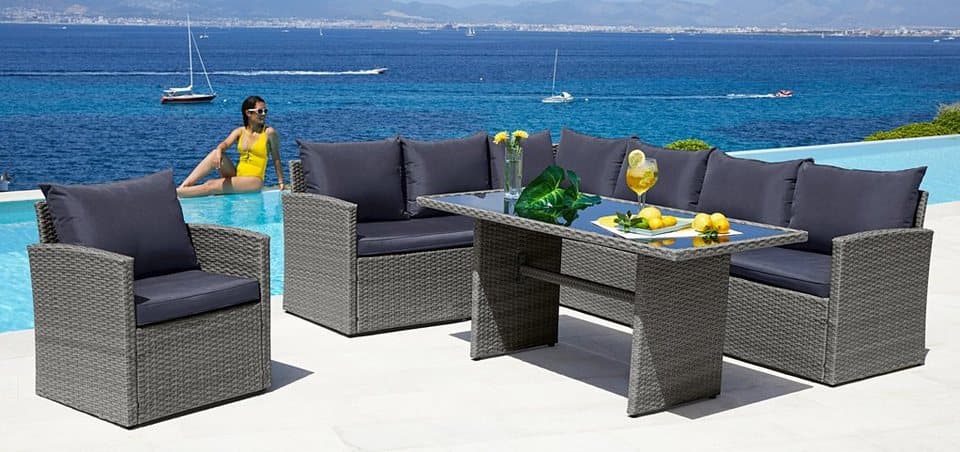 MERXX Gartenlounge-Set Chicago - Thumbnail 16
