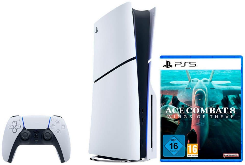 PlayStation 5 PS5 Disk Edition (Slim) inkl. Ace Combat 8: Wings of Theve 1TB - Bild 1
