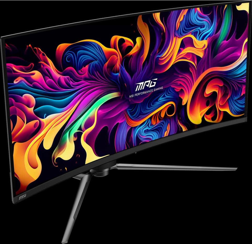 MSI MPG 341CQPX QD Curved-Gaming-OLED-Monitor (86,8 cm/34 ", 3440 x 1440 px, UWQHD, 0,03 ms Reaktionszeit, 240 Hz, OLED, 3 Jahre Herstellergarantie, höhenverstellbar, USB-C) - Thumbnail 15