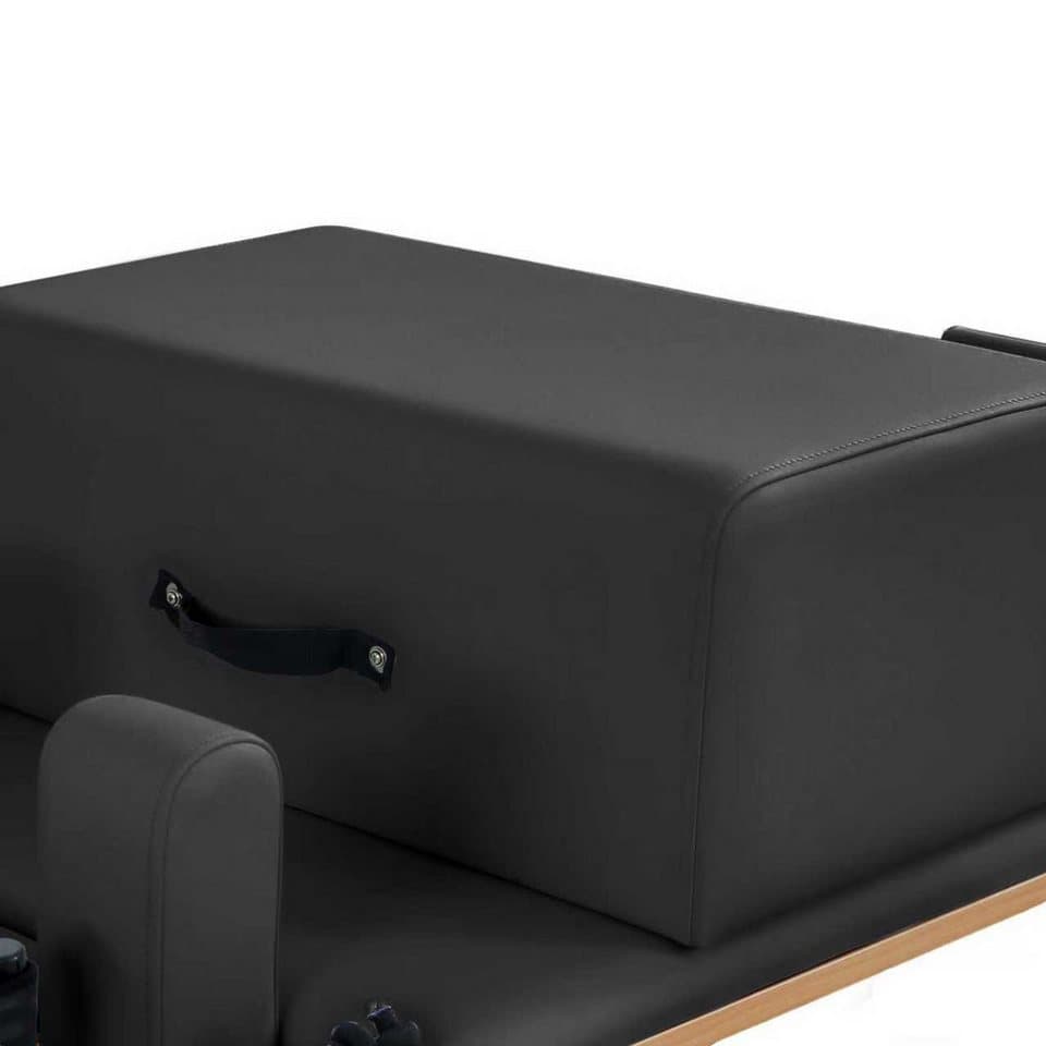 JASPORT Pilates-Reformer H89 aus Buchenholz, (Pilates Reformer Set inklusive Box, Sprungplatte und Zubehör), Stabiler Rahmen aus Buchenholz - Thumbnail 7