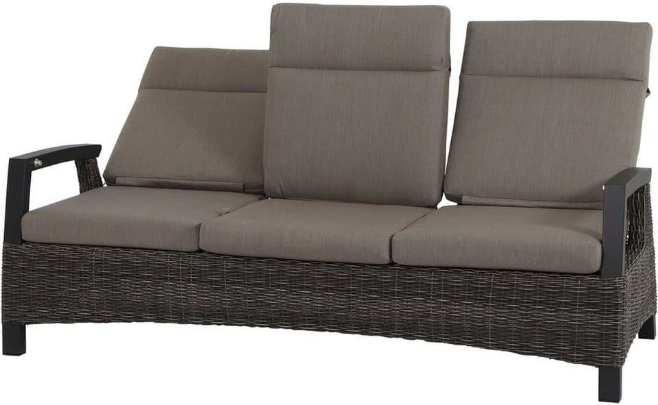 Siena Garden Gartenlounge-Set Corido, (Set, 9-tlg), bestehend aus 2 Sesseln, 1 Sofa, 1 Tisch und 5 Auflagen - Thumbnail 16