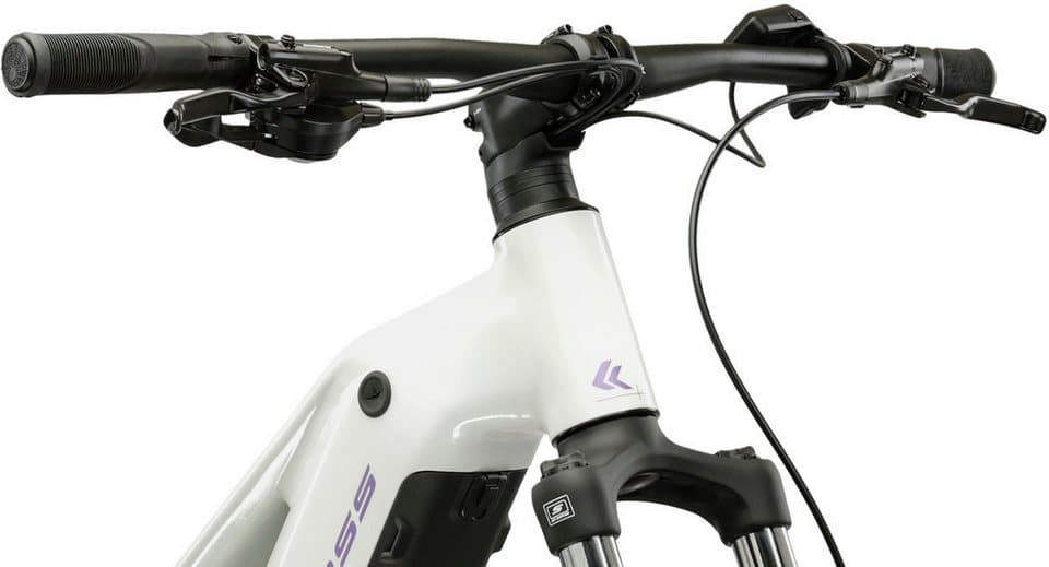 Kross E-Bike Mountainbike Influx Hybrid 2.0 16,7Ah / BOSCH 600 Wh 29" weiß 9 Gänge 2026, 9 Gang Shimano CUES U4000 Schaltwerk, Kettenschaltung, Mittelmotor, 600 Wh, BOSCH PERFORMANCE LINE PX 36 V/250 W, Mittelmotor - Thumbnail 4